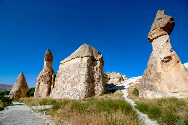 Uitzicht Pasabagi Openluchtmuseum Cappadocia Nevsehir Turkije Openluchtmusea Turkije Reizen Naar — Stockfoto