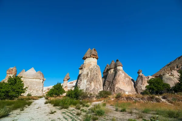 Utsikt Över Pasabagi Friluftsmuseum Kappadokien Nevsehir Turkiet Friluftsmuseer Turkiet Reser — Stockfoto