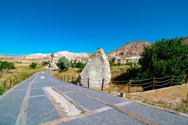 Pasabagi Régészeti Oldal Avanos Nevsehir Törökország Kappadociai Múzeumok — Stock Fotó