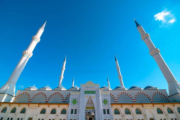 Mosquée Camlica Minarets Mosquée Camlica Istanbul Turquie Ramadan Photo Fond — Photo