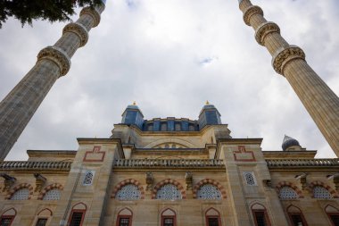 Selimiye Camii. Edirne Selimiye Camii 'nin arka plan fotoğrafı. Ramazan veya İslami arkaplan fotoğrafı.