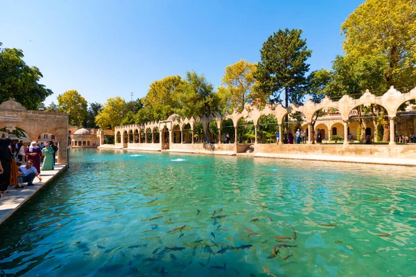 Balikligol. Balikligol or prophet Abraham's Pool in Sanliurfa Turkey. Sanliurfa Turkey - 8.16.2021