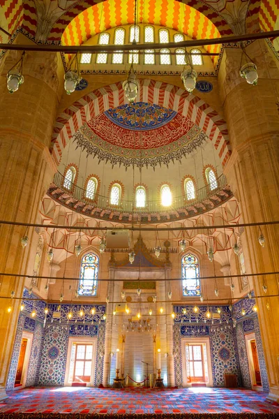 Histoire Islamique Photo Fond Mihrab Mosquée Selimiye Ramadan Kandil Laylat — Photo