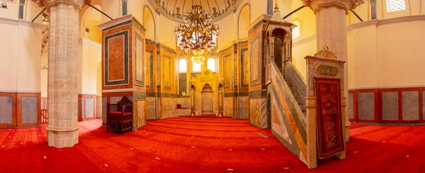 Мечеть Зейрек Панорамный Вид Мечеть Молла Зейрек Стамбуле Рамадан Кандил — стоковое фото