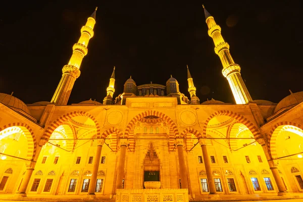 Mesquita Selimiye Ramadã Foto Fundo Islâmico Foto Arquitetura Islâmica Textos — Fotografia de Stock