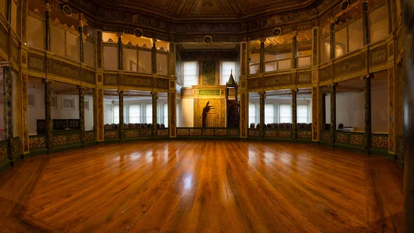 Galata Mawlawi Evi Panoraması Türkçe Galata Mevlevihanesi Gürültü Dahil Stanbul — Stok fotoğraf