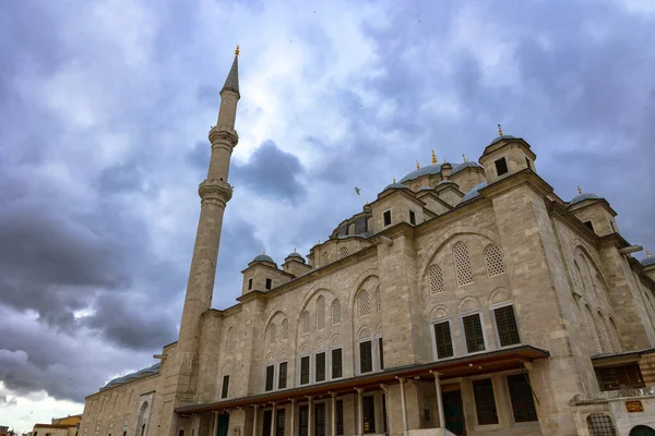 Mesquita Fátima Istambul Ramadã Kandil Laylat Qadr Foto Fundo Islâmico — Fotografia de Stock