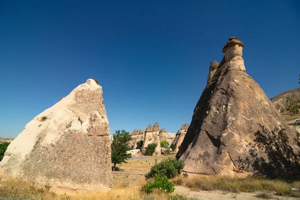 Kappadocia Fotó Tündérkémények Huligánok Vagy Peri Bacalari Cappadociában Pasabagi Nevsehir — Stock Fotó
