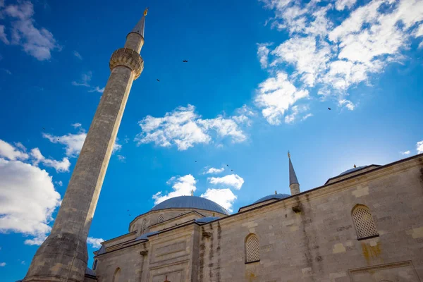 Mesquita Bayezid Edirne Turquia Arquitetura Otomana Foto Fundo Ramadã Conceito — Fotografia de Stock
