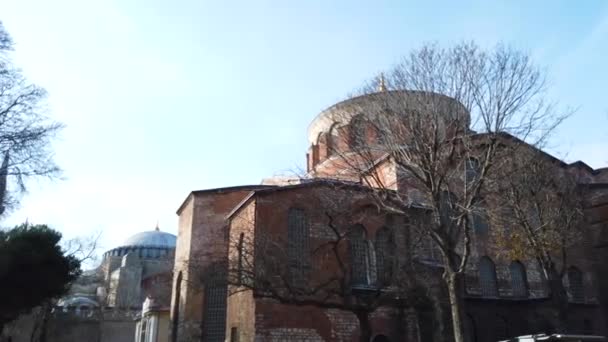 Eglise Hagia Irene Aya Irini Dans Jardin Palais Topkapi Istanbul — Video