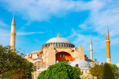 Ayasofya Camii, Ayasofya, İstanbul. İstanbul 'a veya İslami arkaplan fotoğrafına git. 