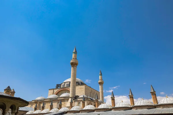 Konya Sultan Selim Mosque Mevlana Museum Islamic Ramadan Kandil Laylat — Stock Photo, Image