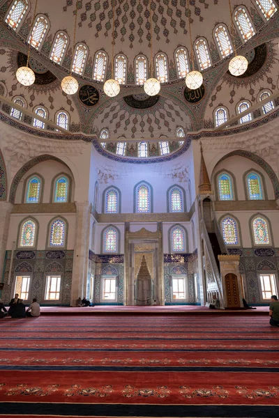 Mihrab Minbar Kocatepe Mosque Ankara Ramadan Kandil Laylat Qadr Kadir — Photo