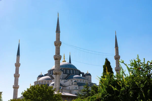 Mezquita Sultanahmet También Conocida Como Mezquita Azul Viaje Estambul Foto — Foto de Stock