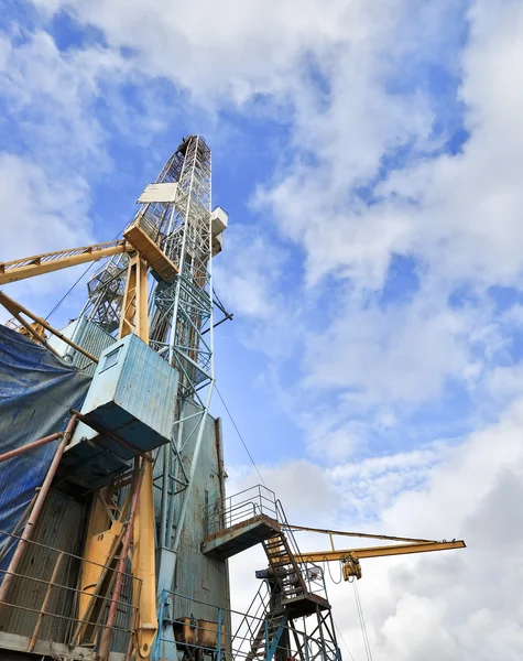 Tubo de verano bomba de gas azul Balón — Foto de Stock