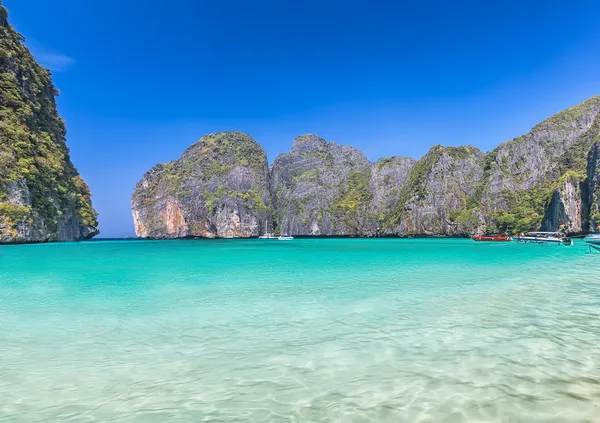 Praia da lagoa na Tailândia — Fotografia de Stock