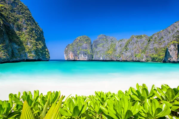 Lagunenstrand in Thailand lizenzfreie Stockfotos