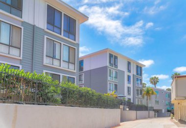 San Diego, Kaliforniya 'daki La Jolla' daki binalar