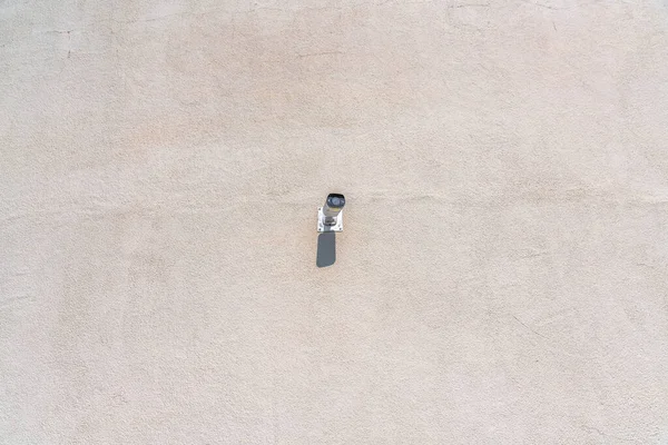Samotna Kamera Ochrony Ścianie San Jose Kalifornii Kamera Monitorująca Montowana — Zdjęcie stockowe