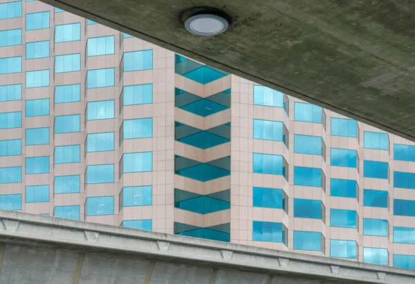 Gebäude Mit Reflektierenden Glasfenstern Silicon Valley San Jose Kalifornien Gibt — Stockfoto
