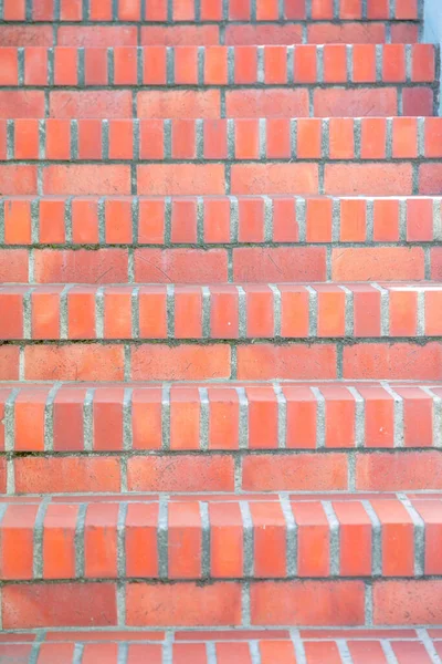 Escadaria Tijolos Vermelhos Laranja São Francisco Califórnia Close Uma Escadaria — Fotografia de Stock