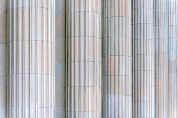 Concrete Pillars Silicon Valley Downtown San Jose California Close Concrete — Foto Stock