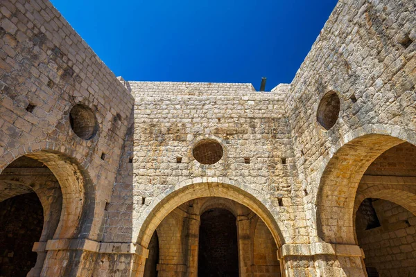 Fort Lovrijenac Historic City Center Dubrovnik Croatia Europe — Stock Photo, Image