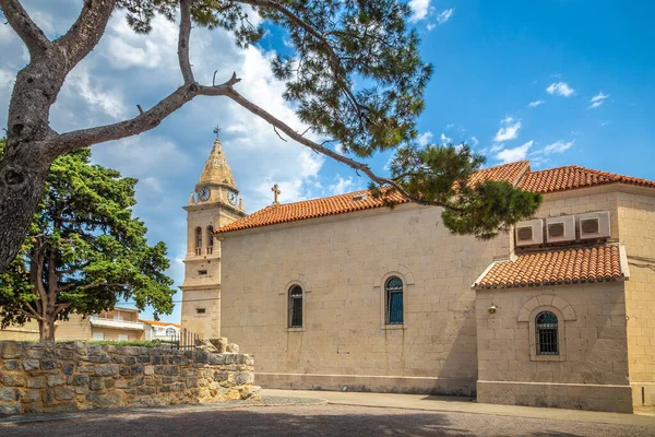 Iglesia San Lovre Stobrec Pueblo Cerca Split Ciudad Croacia Europa — Foto de Stock
