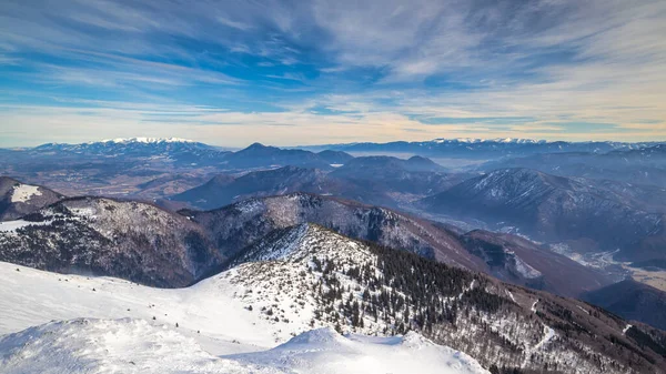 Landscape Winter Snowy Mountains Mala Fatra National Park Slovakia Europe — Stock Photo, Image