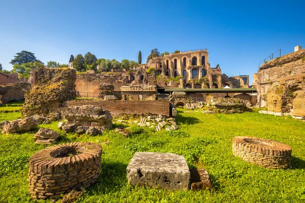 Fórum Romano Nome Latino Forum Romanum Praça Das Antigas Ruínas — Fotografia de Stock