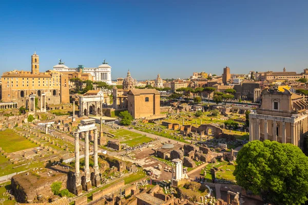 Foro Romano Nombre Latino Forum Romanum Plaza Las Antiguas Ruinas — Foto de Stock