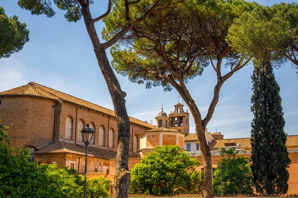 Basiliek Van Sint Sabina Een Historische Kerk Aventine Heuvel Rome — Stockfoto
