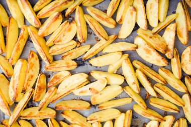 Kızarmış patates dilimleri, hızlı atıştırmalıklar