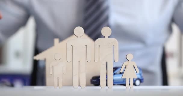 Protection of same sex families and safety of life. — Video Stock