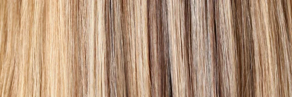 Detailní Záběr Ženských Vlasů Barva Zvýraznění Procedury Salonu Krásy Postarej — Stock fotografie