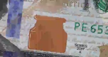 Different kind of macro for all world money. Paper cash world currency.