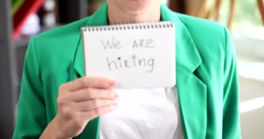 Açık kadro ve işe alım konseptini topluyoruz. İş hayatında başarılı bir kariyer.