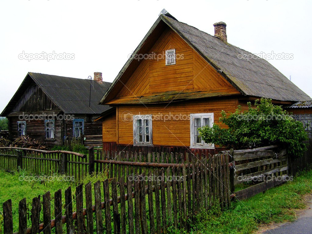 Belarus wooden houses