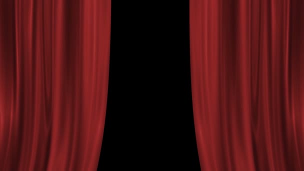 Stage Curtain — Stock Video