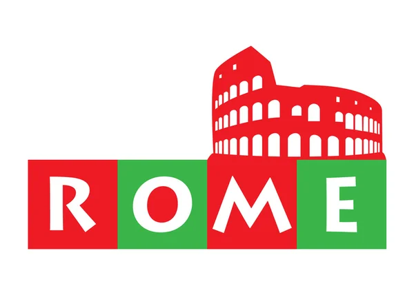 Roma, Italia — Archivo Imágenes Vectoriales