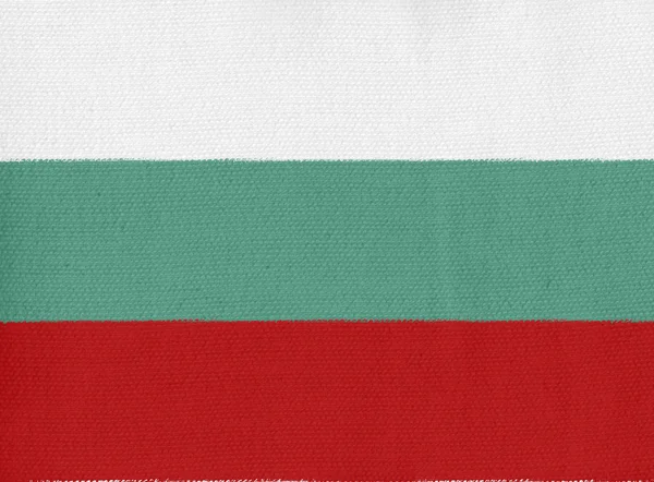 Flagge Bulgariens — Stockfoto