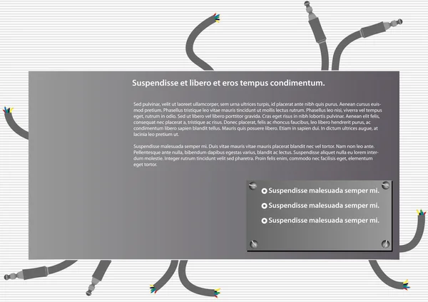 Hightech achtergrond — Stockvector