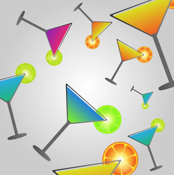 Abstrato de cocktail . —  Vetores de Stock