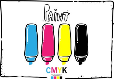 CMYK kroki arka plan