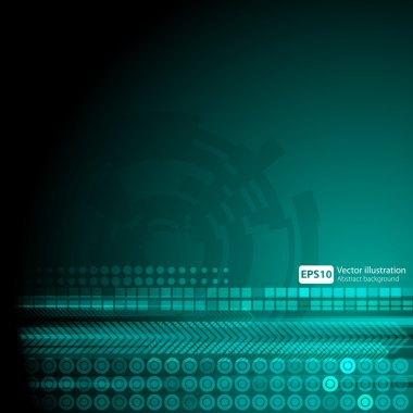 yüksek teknoloji koyu arka plan