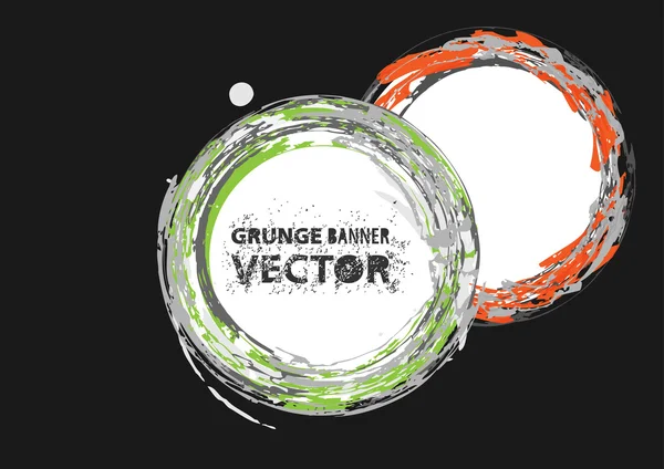 Grunge Arrière-plan avec bulles — Image vectorielle