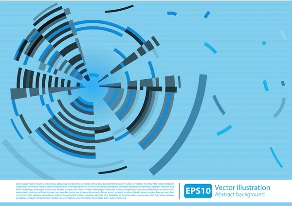 Højteknologisk baggrund – Stock-vektor