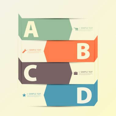 tasarım şablonu afiş kümesi