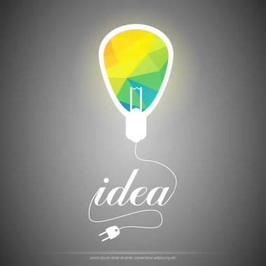 üçgen desen. fikri ışık