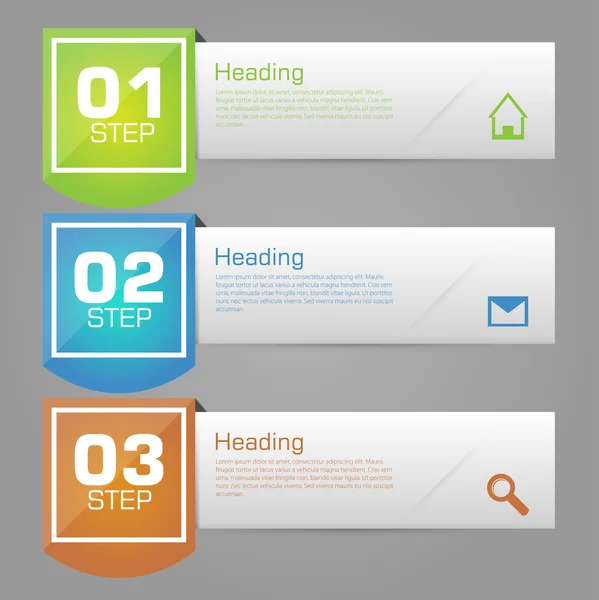 Design template banners set — Stock Vector